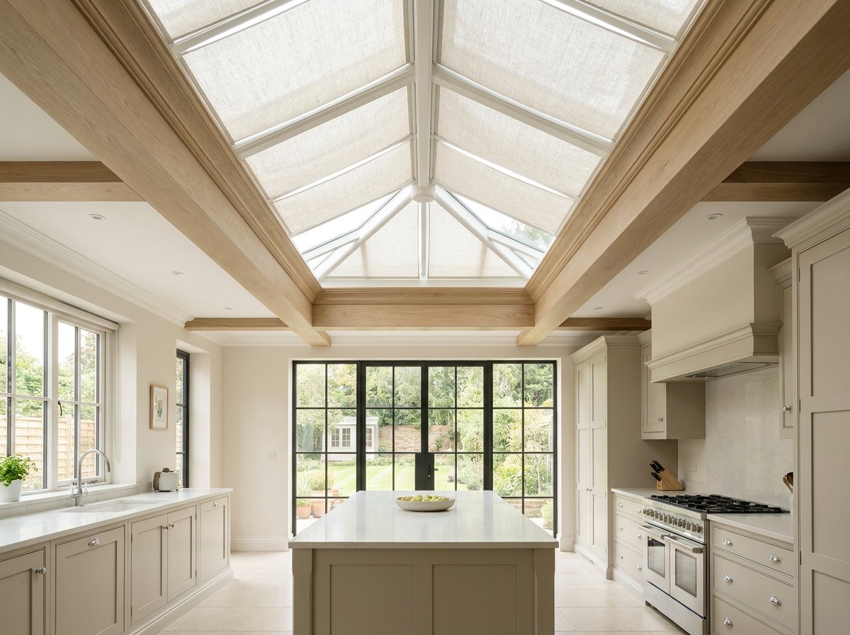 Roof Lantern blinds 
